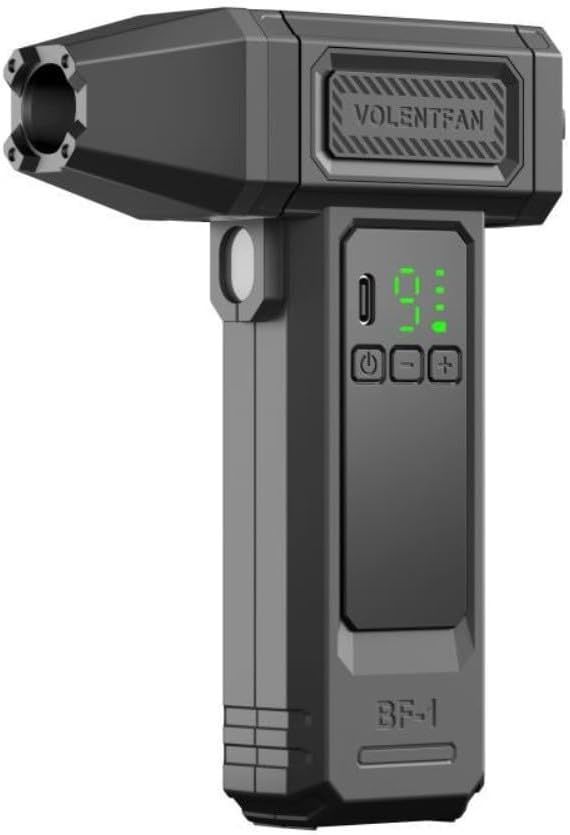 Souffleur d'air à lumière LED pour enlever la poussière dans les coins