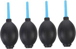 Toddmomy Souffleur d'air Nettoyeur pour Capteur Appareil Photo Professionnel, Équipement à Air Comprimé Portable, Lot De 4, Plastique Solide, Utilisation pour Nettoyage Objectif Et Clavier