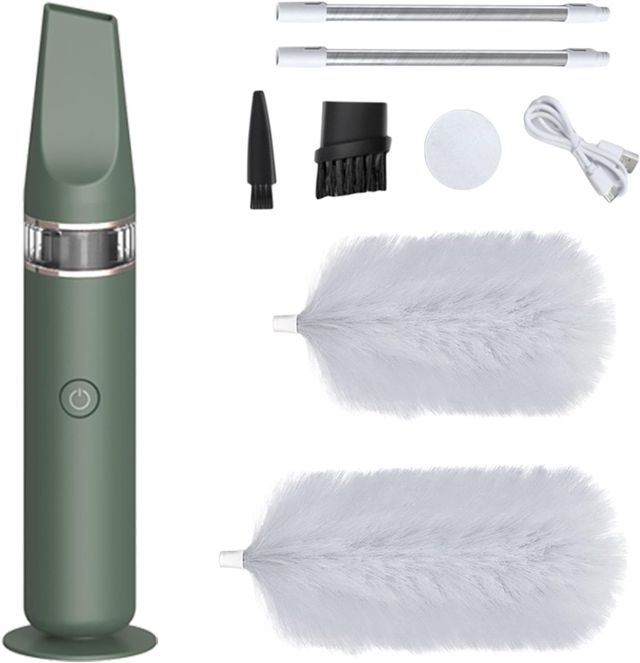 Spin Duster Electric - Ressort Rotatif réglable, la Brosse congelée
