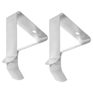 MAGICLULU Lot de 2 Pinces en Métal Antirouille pour Thermomètre de Café, Support Stable pour Sondes, Clips de Fixation Pratiques pour Mesures Précises de Température, Usage la Cuisine