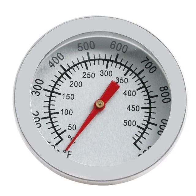SPORTARC Lot de 2 thermomètres de four de cuisine en acier inoxydable avec cadran - Portable - Température de cuisson des aliments - Thermomètre bimétal