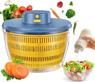 Electrique Salade Spanier, 6L Professionnelle Essoreuse à Salade Electrique