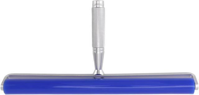 Rengue Dépoussiéreur Manuel en Silicone Bleu, pour Film d'écran, Nettoyage des Cheveux, Poignée Facile à Faible viscosité (8 Pouces)