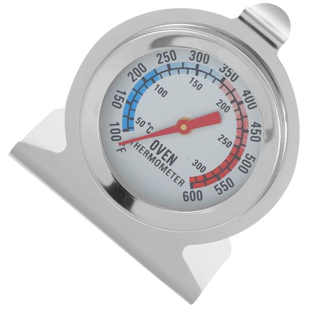 Cabilock Thermomètre De Four Outil De Mesure De Température Pour Cuisson Convient Aux Barbecues Et Appareils De Cuisine Acier Inoxydable Précis Et Résistant Chaleur
