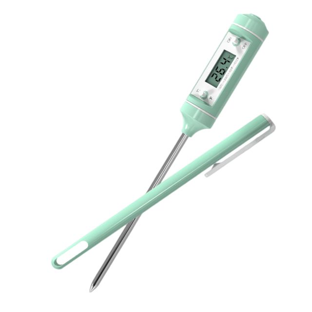 TOYANDONA Thermomètre à Lait Et Eau Avec Inoxydable Précision Et Lecture Facile Via Affichage Led Pour Usage Domestique Et Cuisine