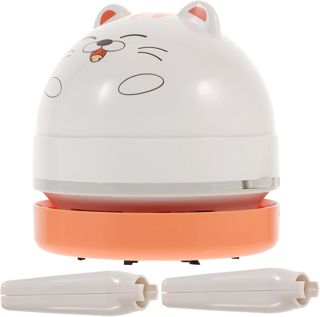 Aspirateur de Table Mini Pratique Aspirateur Multifonction pour Bureau Voiture Nettoyage de Clavier et Coins Difficiles