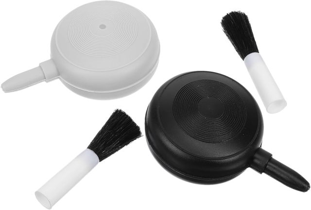 Souffleur de Nettoyage à Poire Brosse, Lot de 2, Plastique