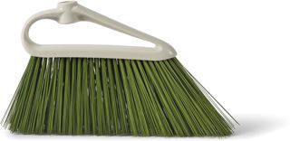 Perfetto Balai pour extérieur, Jardin, Maison, en Plastique, Couleurs du Manche : Gris Mat ; Couleurs des branchettes : Vert Mousse, 34 x 5 x 20 cm