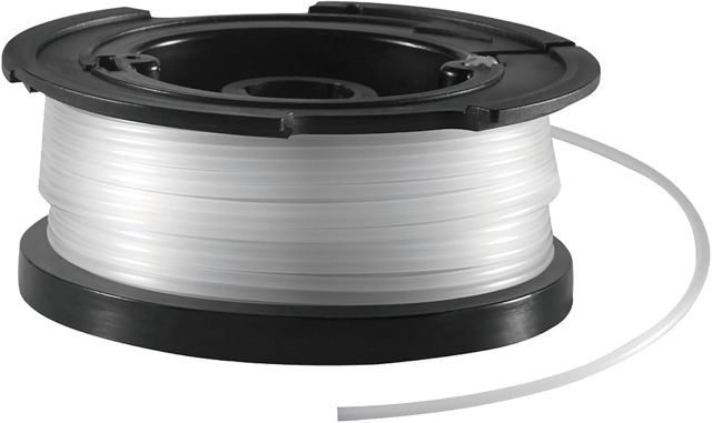 BLACK+DECKER Bobine de Rechange pour Coupe-Bordures, Bobine Reflex, 10 m de Fil en Nylon Reflex, Fil de ⌀1,5 mm, A6481-XJ (Lot de 2)