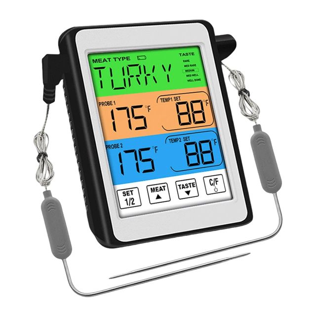 Thermomètre à viande numérique Thermomètre à viande pour barbecue et grill