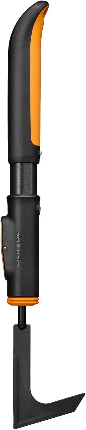 Fiskars OneClick Nettoyeur de gouttières et Manche télescopique L