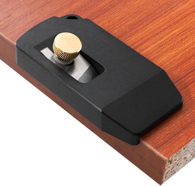 Coupe-bordures en Bois, Outil de Coupe de Bandes de Chant avec Lame en Acier Rapide, Coupe-bandes de Chant pour PVC, ABS, Mélamine, Placage, Etc.