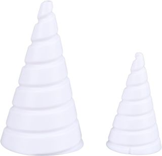 Gabarit D'enroulement de Bobine Fibonacci 2 Pièces, Fil Cuivree kit Antenne de Jardin, Gabarit D'antenne Universel Portable en Fil De Cuivre pour L'électroculture Le Jardinage et Culture