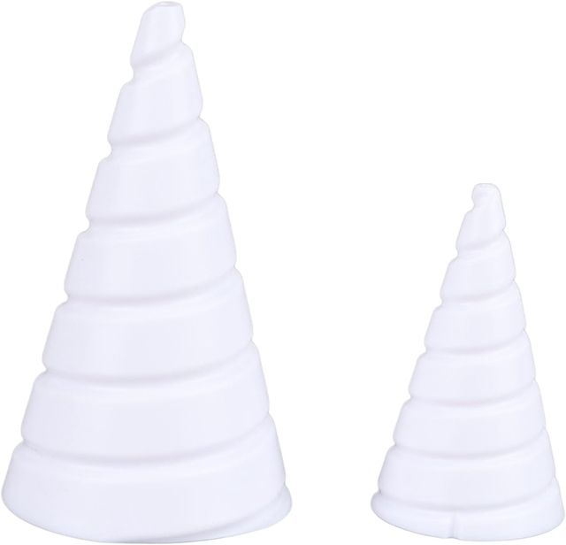 Gabarit D'enroulement de Bobine Fibonacci 2 Pièces, Fil Cuivree kit Antenne de Jardin, Gabarit D'antenne Universel Portable en Fil De Cuivre pour L'électroculture Le Jardinage et Culture