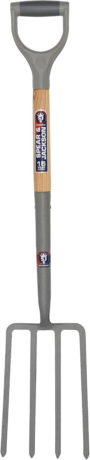 Spear & Jackson 1680NB Fourche de jardin en carbone Neverbend