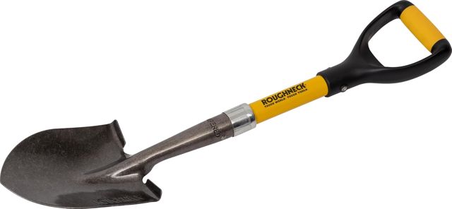 Roughneck Micro Pelle Ronde 68004 avec Manche 68,6 cm