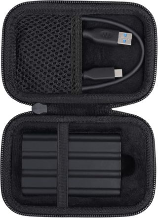 co2CREA Étui de Rigide pour Samsung SSD Externe T9/ T7 Shield Portable
