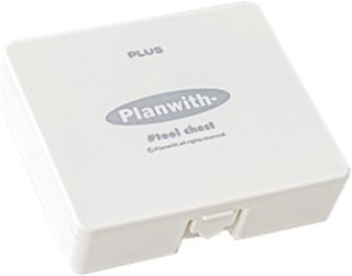 Lot de 8 accessoires de rangement de bureau comprenant une agrafeuse, un marqueur de ruban transparent, un dissolvant d ' agrafes, un perforateur de papier, une agrafeuse et un ensemble de trombones