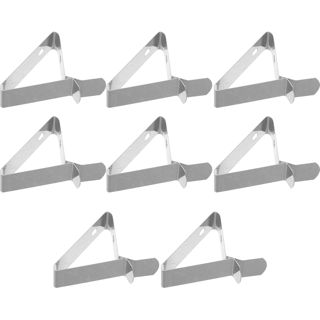 POPETPOP Lot De 8 Pinces De Fixation Pour Thermomètre Alimentaire, Supports De En Acier Inoxydable, Pinces Pour Thermomètres À Bonbons, Pour Cuisine, Barbecue, Diamètre Trou :