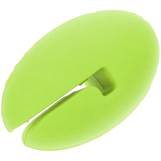 Pince Thermomètre Barbecue en Silicone Vert, Support pour Sonde la Cuisine