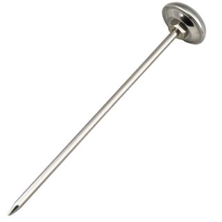 POPETPOP Thermomètre Cuisine en Acier Inoxydable Mini pour Café et Lait, sans Pile, Sûr et Pratique pour Usage Domestique Cuisine ou Hôtel
