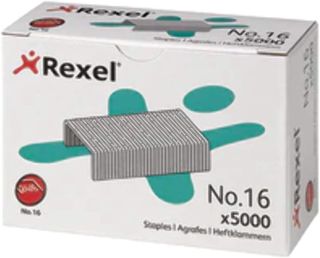 Rexel 16 Staples 6mm [Pack 5000]