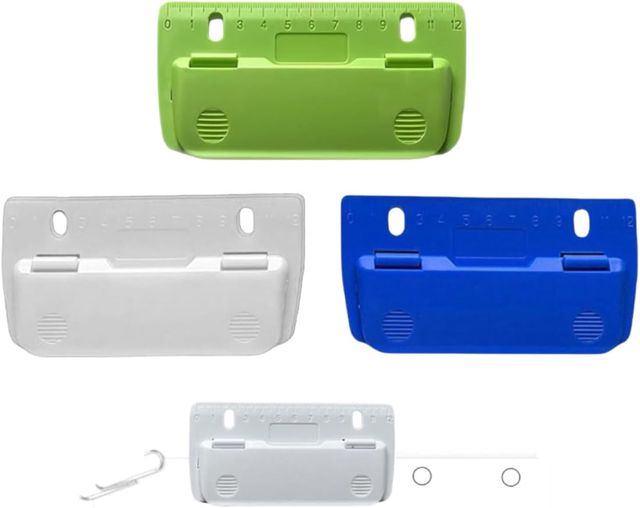 3Pcs Mini Perforateur Monotrou,perforeuse,poinconneuse papier,Mini Perforateur Monotrou pour Bureau et Maison,Reliure de Fichiers,Albums Photo de Bricolage,Classeurs de Signets