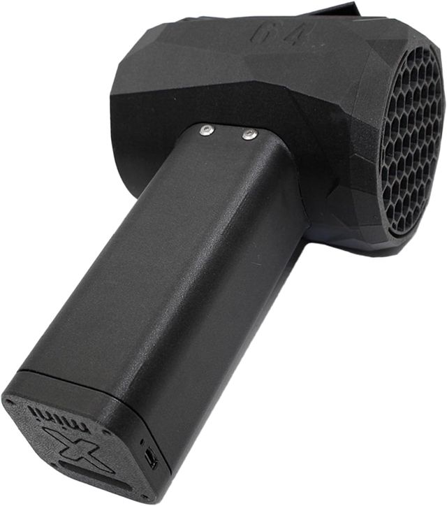 Alomejor Dépoussiéreur à Air comprimé avec capacité de Charge Rapide, Idéal pour le Nettoyage du Clavier et L'entretien de la Voiture, Design en Fibre de Carbone, Durable, 2 unités.