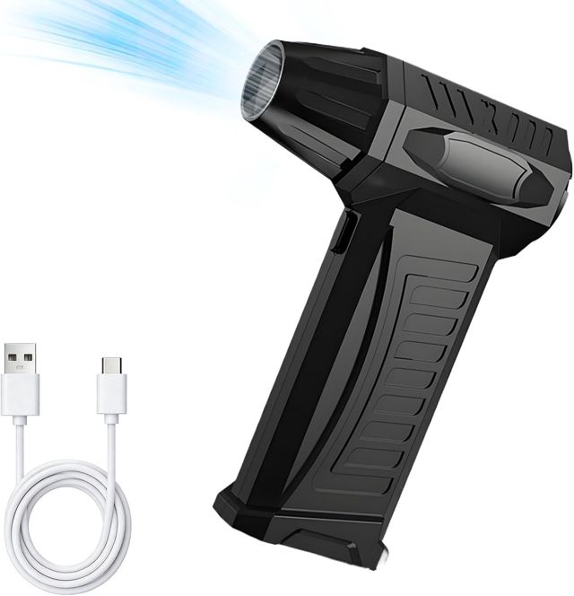 Dépoussiéreur d'air rechargeable | 6 vitesses mini sècheur compressé
