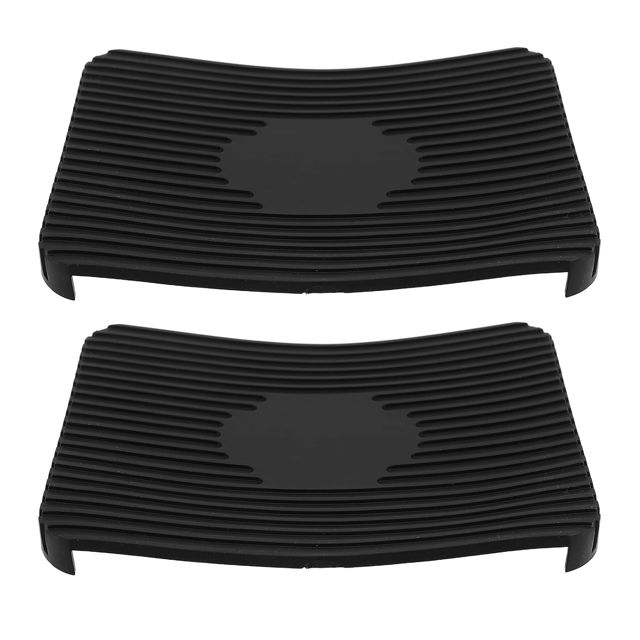 2 Pièces Tapis en Silicone pour Balance Cuisine Numérique, Noir