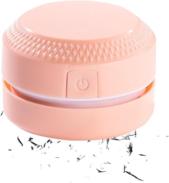 Generico Mini nettoyeur de bureau brosse rotative à 360 degrés