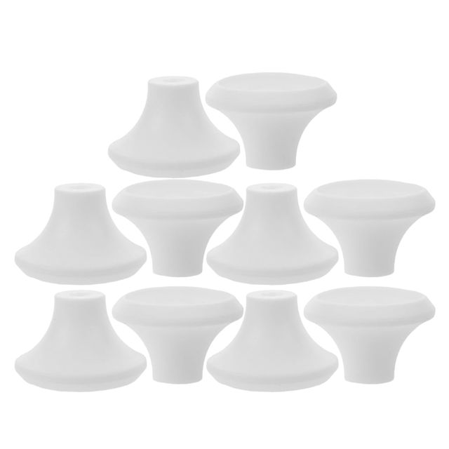 Toyvian 10pièces Manchons Thermomètre Silicone Résistants Chaleur pour Sonde de Cuisine Étanche Anti-poussière Protection pour Barbecue Four Boulangerie
