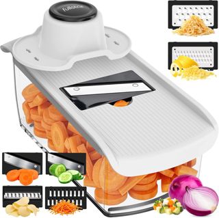 Fullstar Pro - Mandoline Cuisine, Coupe Julienne et Râpe 11-en-1