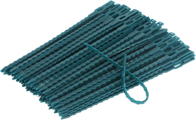 KINGLAKE 200 pièces13 cm Attaches Plantes réglables, Attaches de Tomate Arbre Flexibles, Liens de Jardinage pour Ligatures, Attache Tuteur Jardin en Plastique pour Le Soutien des Plantes