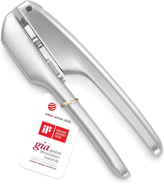 Zyliss Susi 4 Presse Ail Inox Professionnel, Écrase l’Ail Sans les Éplucher