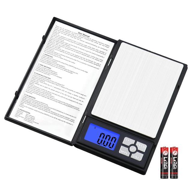 UNIWEIGH Balance de cuisine numérique, 500 g/0,01 g pour aliments