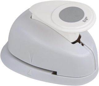 Rayher Poinçon : ronde, 1,6 cm de diamètre, 1 pièce, Gris, 1,6 cm- 5/8 Zoll