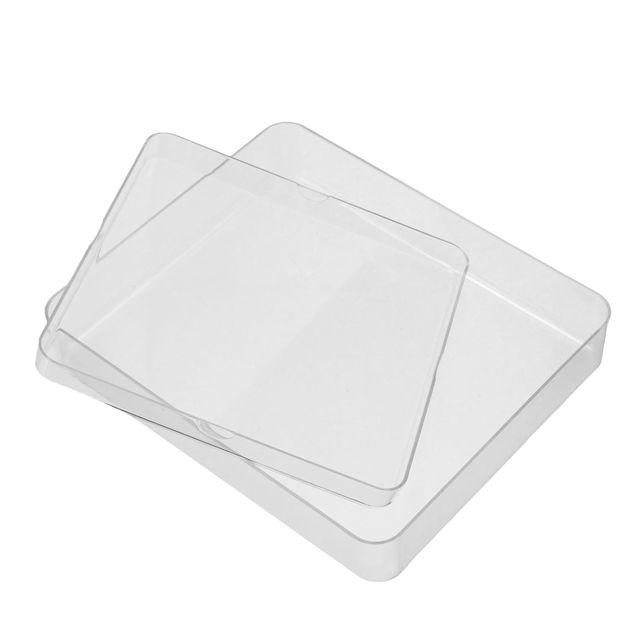 2 Pièces Plastique Lot Transparent Plateau, pour Balance Cuisine