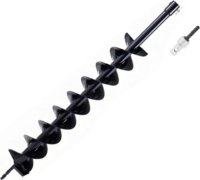 Tarière Ø 100 × 800 mm, emmanchement 20 mm, avec adaptateur SDS