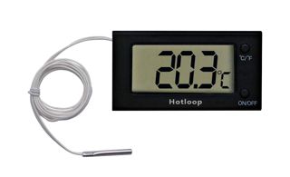 Thermomètre de Four avec Sonde Digital résistant à la chaleur jusqu'à 300°C, Hotloop Thermomètre Four de Cuisson analogique avec grand écran pour la cuisine rôtir grill pizza