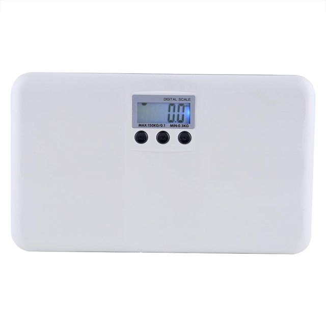 Electronique Balance de Précision Cuisine, Balance de Cuisine Écran LCD Rétro Éclairé, 150kg / 0.01g Mini Balance Numérique de Poche pour Les Bijoux/Le thé/levure/café/perroquets/hamsters/bébé