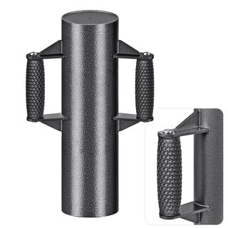 Insaga Enhanced Post Driver avec poignées antidérapantes pour poteau en T de 7,3 kg, poteau de clôture de 43,2 cm pour poteaux de clôture métalliques, poteaux en T, canaux en U, diamètre intérieur =