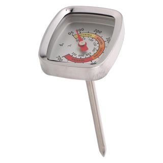 VICASKY Thermomètre de Four en Acier Inoxydable Sonde M8, Contrôle Précis Température 10 350 °c, Verre Résistant Haute Température Cuisine et Pizza