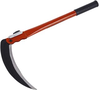 Wanggang Jardin Agriculture multifonctionnelle et la Faucille forestière, n ° 65 en Acier au manganèse + poignée en PVC,Sickle and Two Spare Blades