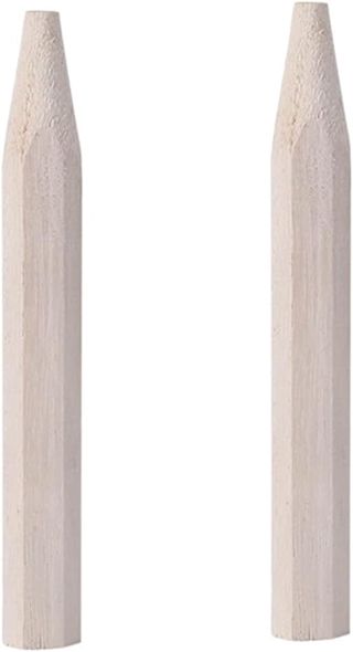 2 Pièces Poignée de Raquette de Badminton en Bois, Réparation G6