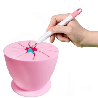 Outil de désherbage en vinyle, collecteur de déchets, collecteur en silicone, collecte des déchets de bureau, ventouse en silicone, pour HTV, camées, désherbage, silhouette, élimination du vinyle