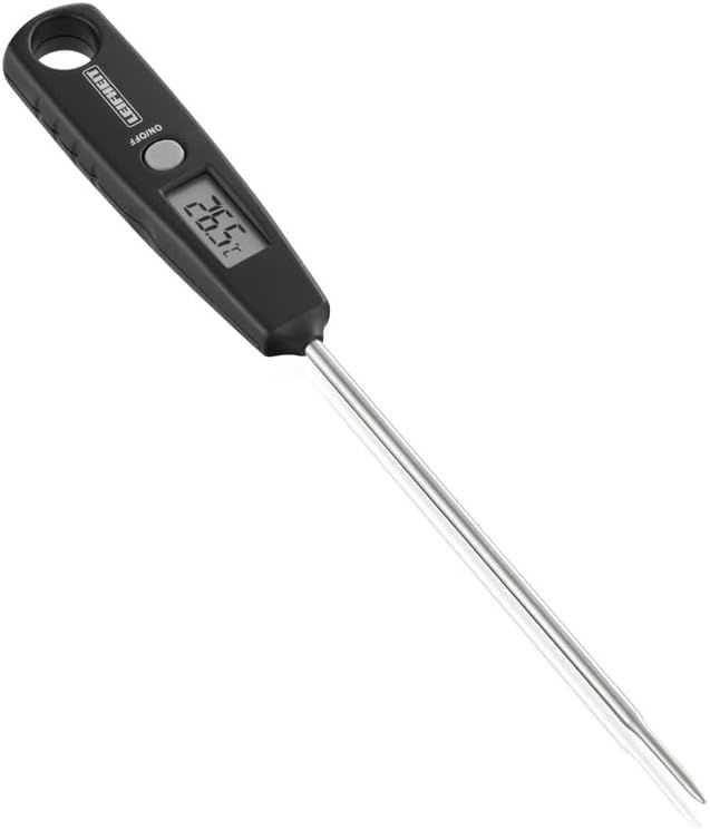 Leifheit Thermomètre à four et BBQ, thermomètre numérique précis