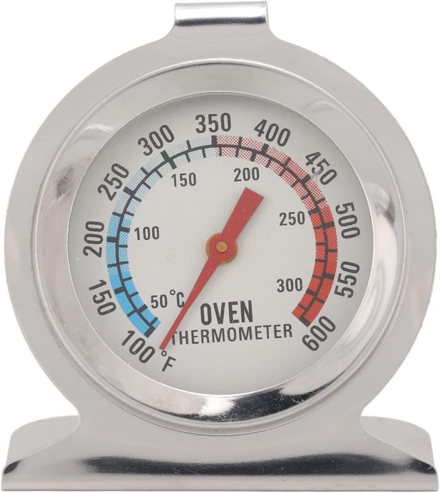 Thermomètre De Four, Mètre De Température De Cuisson En Acier Inoxydable à échelle Unique, Thermomètre à Viande Numérique Pour la Cuisine, la Maison, la Cuisson, le Barbecue