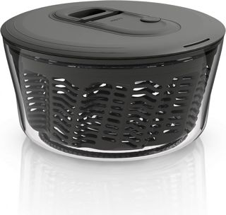 Zyliss Easy Spin Classique Essoreuse à Salade Petite 3,5 L Gris/Transparent