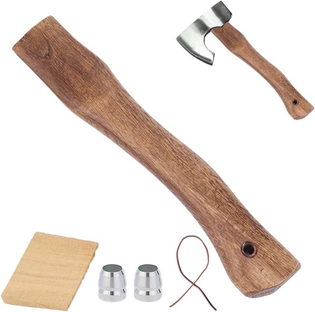 GORGECRAFT Manche de haches en Bois de Rechange de 27cm Usage Extérieur